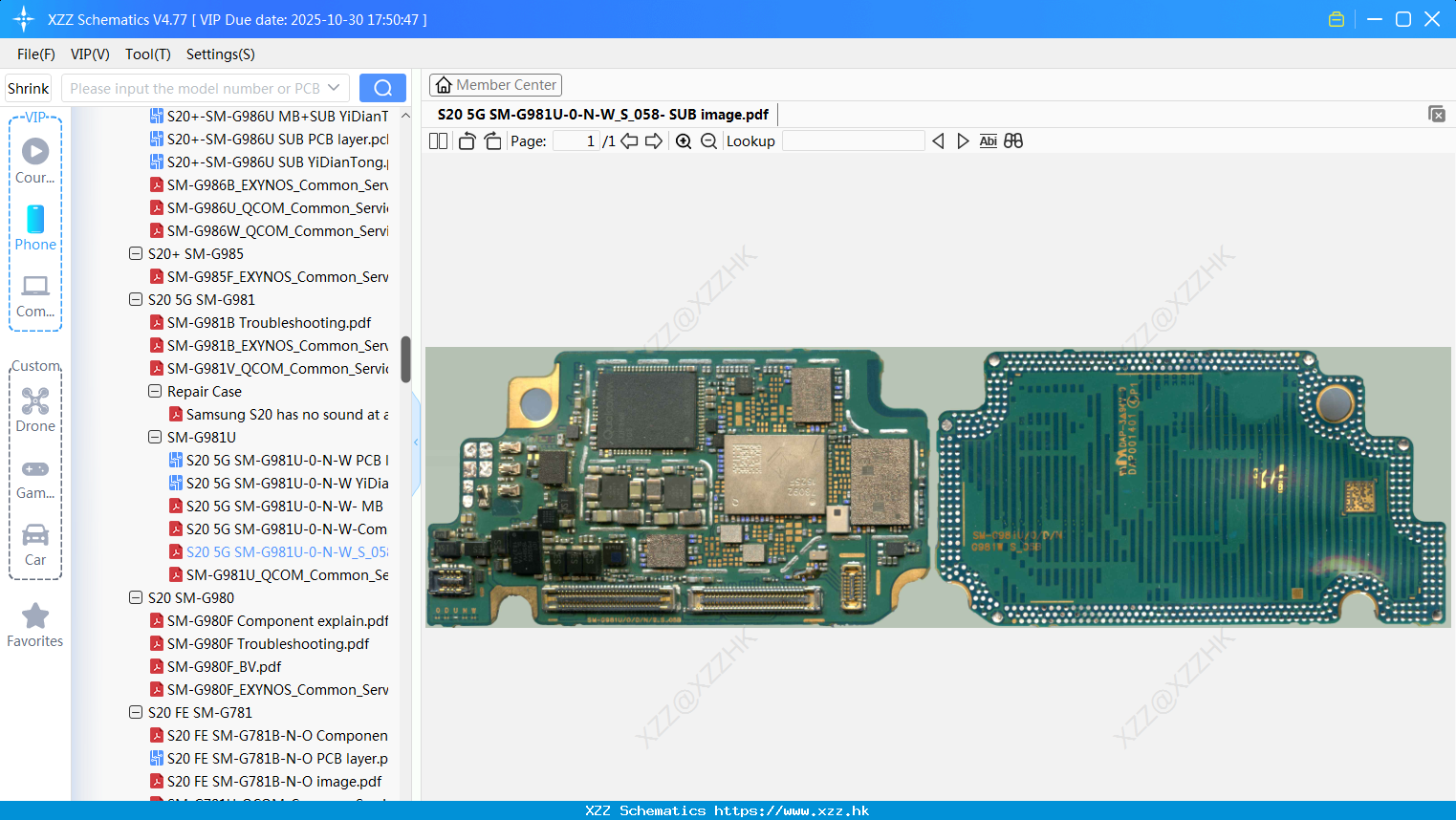 Samsung S20 5G SM-G981U-0-N-W_S_058- SUB Image